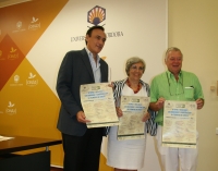 De izquierda a derecha, Jos Carlos Gmez, Mara Jos Porro y Jos Cosano presentan el seminario.