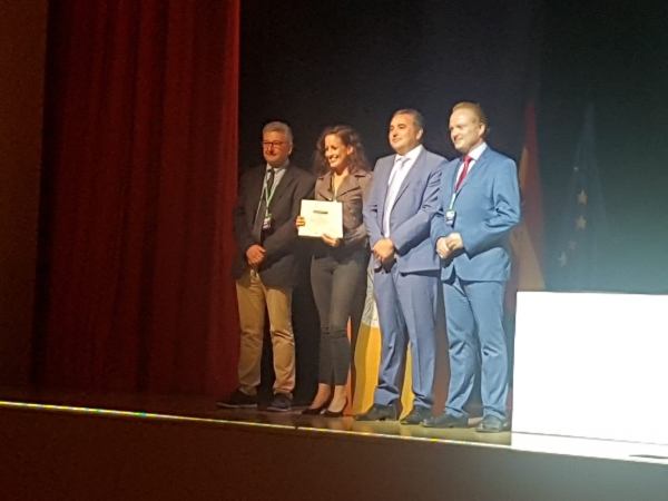 La investigadora Aida Mérida, premiada en el II Congreso para Jóvenes Investigadores en Ciencias Agroalimentarias