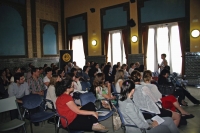 Imagen de la Sala Mudjar durante la imparticin del curso