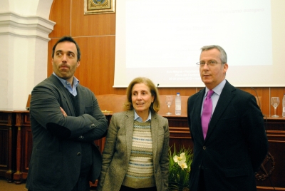 De izq Antonio Monterroso, Maria Dolores Muoz  y Carlos Mrquez 