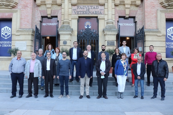 Inauguración del &#039;Workshop: Certification System for Olive Tree Plants&#039; en el Rectorado de la UCO